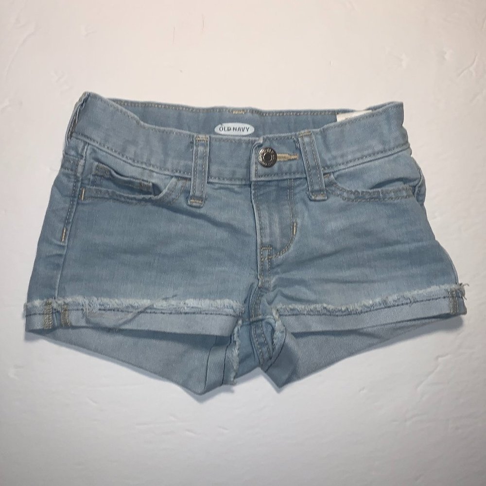 Old Navy Girl's Denim Shorts (Size 6)